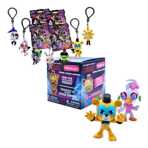 Five Nights at Freddy's Security Breach cabides para mochila – Série 2 :  : Brinquedos e Jogos