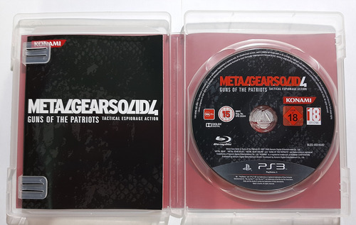 Metal Gear Solid 4 Ps3 Físico (Recondicionado)
