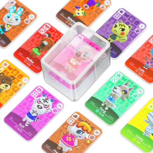 72pcs Animal Crossing Amiibo Tarjetas Para Nintendo Switch