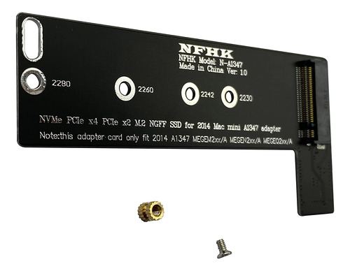 Bestparts M.2 Ngff M-key Nvme Ssd Convertor Card Replacement