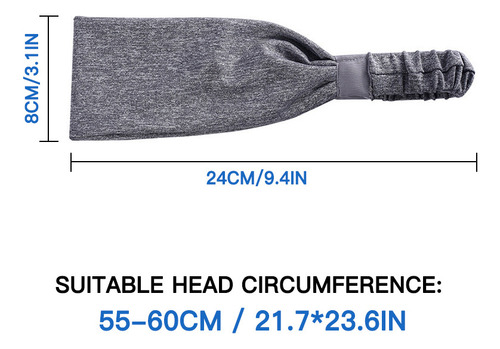 D Diadema Deportiva Transpirable De Alta Elasticidad For