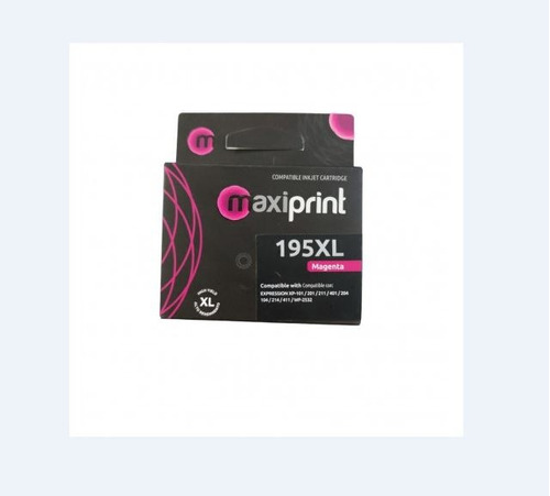 Maxiprint Mxp-195m Cartucho Compatible Con Epson 195 Magenta