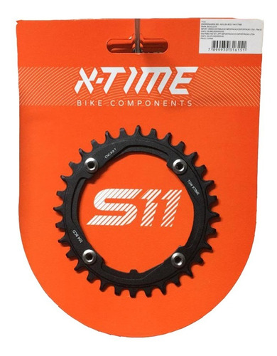 Coroa X-time 32d Alumínio 104 Bcd Single Narrow Wide Mtb