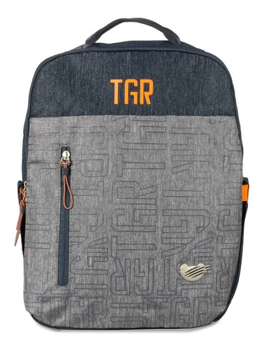 Mochila Masculina Modelo Tigor T. Tigre Cinza Bolsa Original