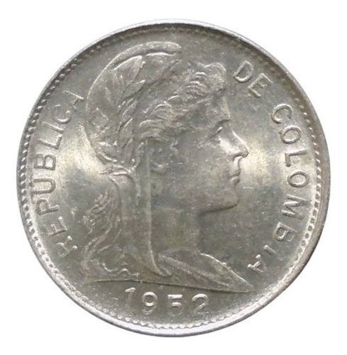 Colombia 1 Centavo 1952  2ts#6