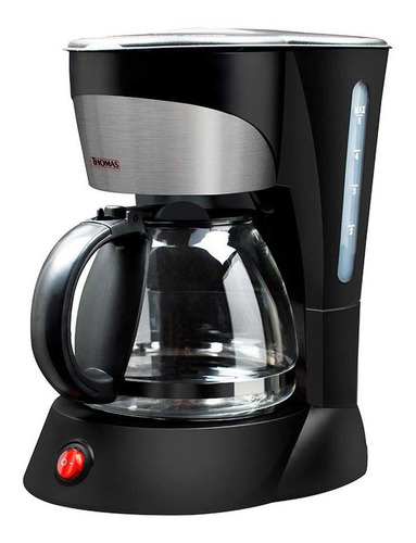 Cafetera Thomas Th-130 800w 750 Ml Jarra De Vidrio Negro