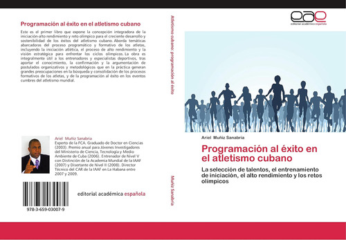 Libro: Programación Al Éxito En El Atletismo Cubano: La De Y