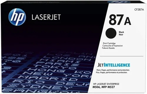 Toner Original 87a - Cf287a - Hp Laser Jet Enterprise