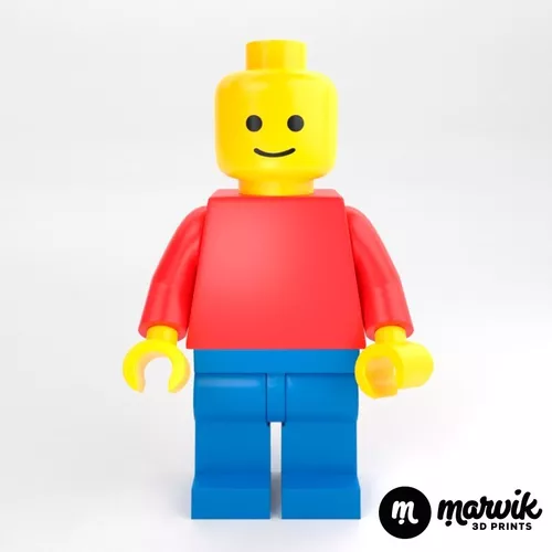 Muñeco No Lego Gigante Clásico