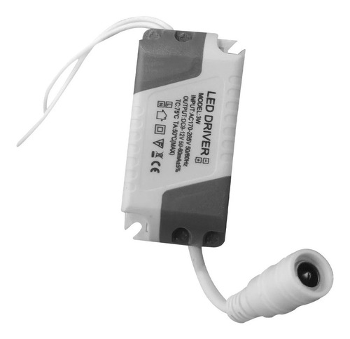 Imagen 4 de 5 de Panel Plafon Led 24w Fria Embutir Cuadrado Interior