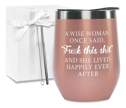 Funny Wine Tumbler With Sayings For Women, Funny Gifts Fo