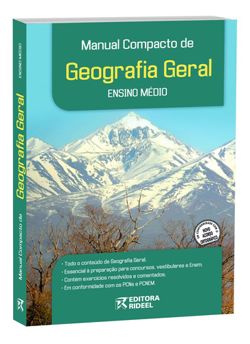 Livro Manual Compacto De Geografia Geral - Ensino Médio