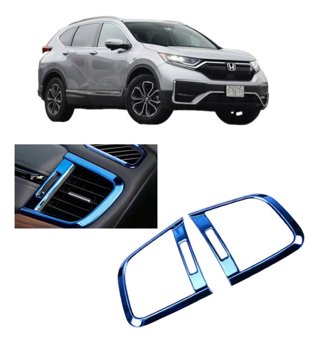 Cubiertas De Aire Acondicionado Azul Titanio Crv 2017 A 2022