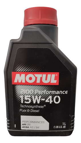 Aceite Semi-sintético Motul 2100 15w-40 Original