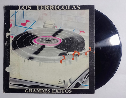 Disco Lp Los Terricolas / Grandes Exitos