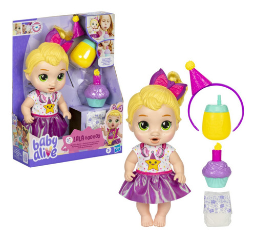 Muñeca Baby Alive Fiesta De Cumpleaños Lala Googoo