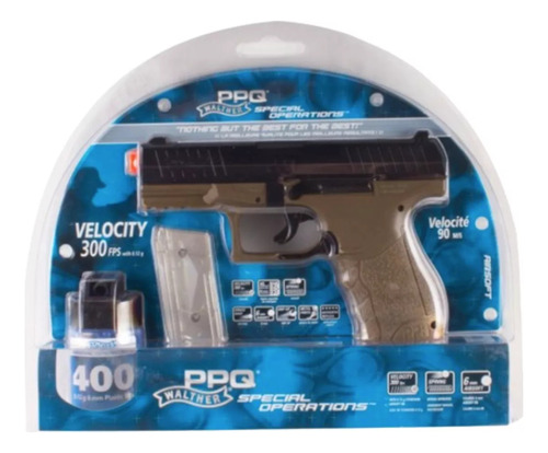 Pistola Walther Ppq Resorte- Deb Airsoft Xchws P