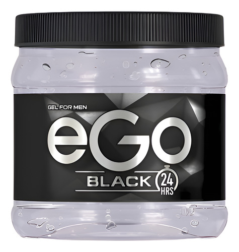 3 Pzas Gel Para Cabello Ego For Men Black 950 Ml