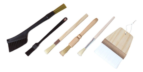 Kit De Cepillos Para Café Expreso Profesional De 6 Piezas,