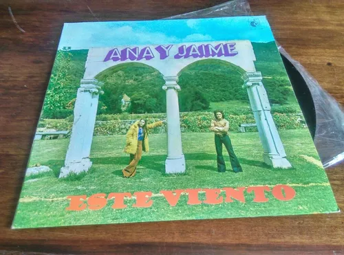 Vinilo Ana Y Jaime -este Viento. Ljp (Usado)
