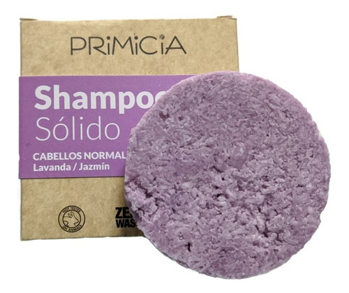 Shampoo Solido Primicia Pelo Normal 50g Vegano Cruelty Free