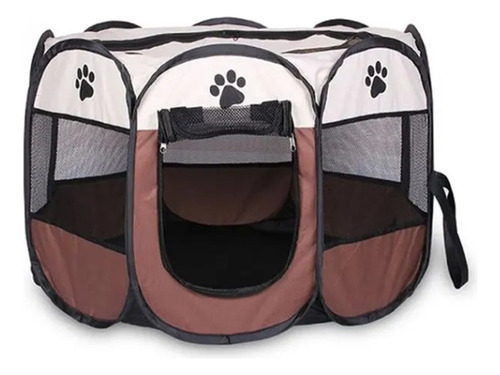 Corral Portatil Plegable Para Mascotas Perros Y Gatos