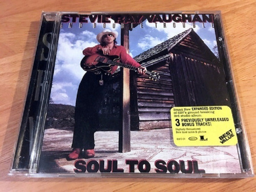 Stevie Ray Vaughan Soul To Soul Expanded Cd Nuevo Im Oiiuya