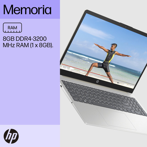 Laptop Hp 15-fd0045la, Intel Core I5-1334u,8gb Ram,512gb Ssd Color Dorado