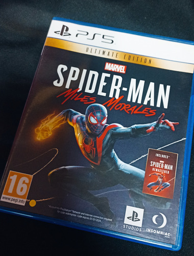 Marvel Spiderman Miles Morales Play 5 Ps5 Juegos Fisicos