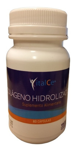 Colágeno Hidrolizado 100% Puro 250 Mg 60 Capsulas