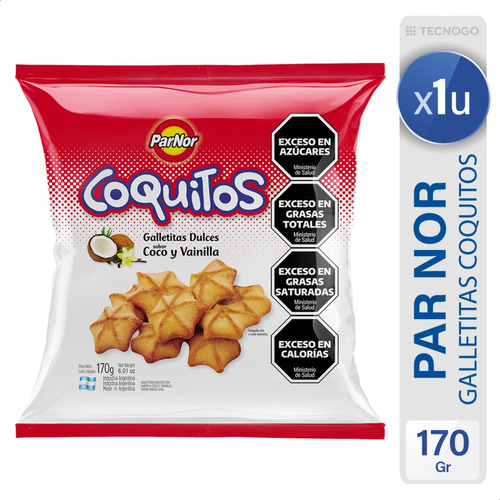 Galletitas Dulces Coquitos Parnor - Mejor Precio