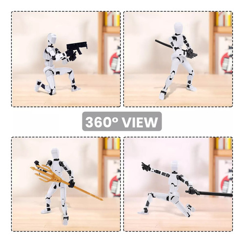 M0r Figura Lucky Dummy T13 Ensamblada, Acción De Titan 13