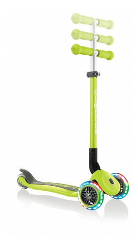 Patineta Globber Primo Con Luces Verde