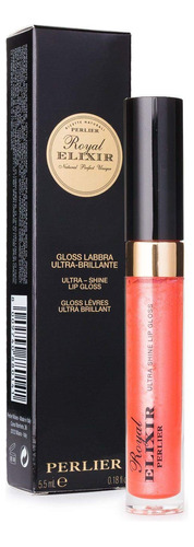 Perlier Royal Elixir Ultra Shine Lip Gloss - Coral, 0.18 On.