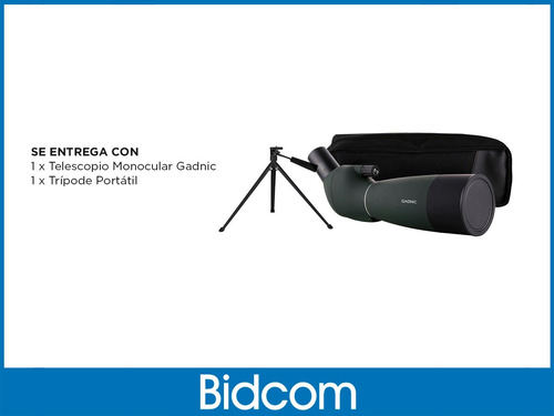 Imagen 7 de 9 de Telescopio Monocular Portátil Gadnic Profesional