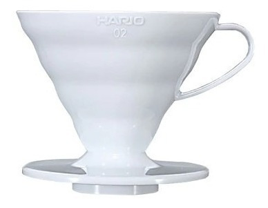 Cafetera V60-02 Blanco Hario De Acrílico  