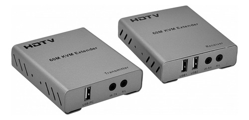 Hdmi + 2xusb 1080p Extension-utp Cat5e/cat6 60mts 1-cable-rj