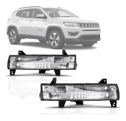 Luz Diurna Posición Auxiliar P/ Jeep Compass 2017 2018 2019