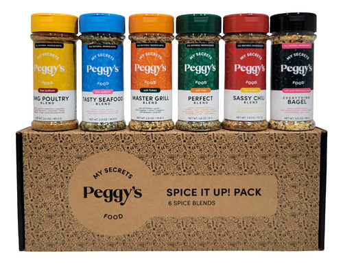 Especias Peggy's Food 6 Spice Blends