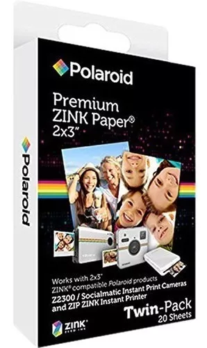 Comprar Polaroid Zink - Papel fotográfico para Polaroid Pop 2.0, 20 hojas  al mejor precio