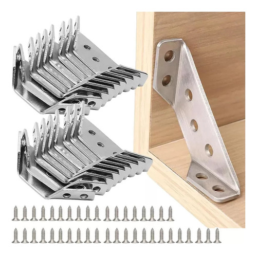 Z Conector Universal De Esquina Para Muebles De Acero