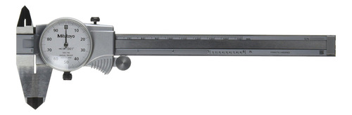 Calibrador De Dial Mitutoyo 505-736 Carburo Od 0-6 Pulgadas