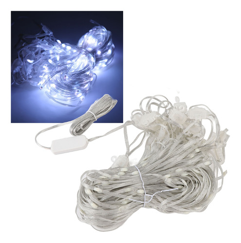Cadena De 400 Luces Led Para Cortinas De Ventana, Programabl