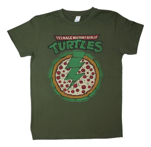 Playera Diseño Tortugas Ninja Verde Unisex