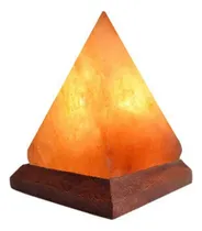 Comprar Lámpara De Sal De Cristal Del Himalaya Usb Led Pirámide Sal