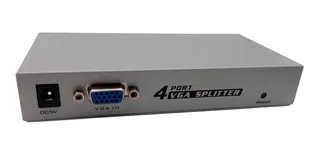 Splitter Vga 4 Puertos Activo Ampliar Duplicar Pantalla