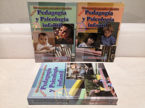 Libros. Pedagogía Y Psicología Infantil, Tres Volumenes.