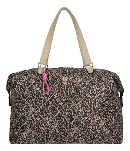 Bolso De Viaje Secret Ginza Fw24 Leopardo L