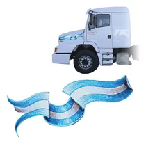 Comprar Calcos Camión Mercedes Benz Bandera Argentina  Fileteada