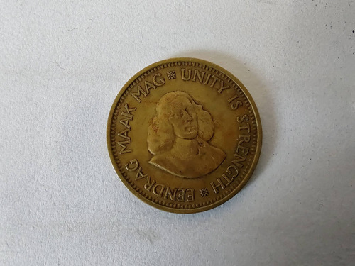 Moneda Sudáfrica 1/2 Cents 1961 (x643-x644